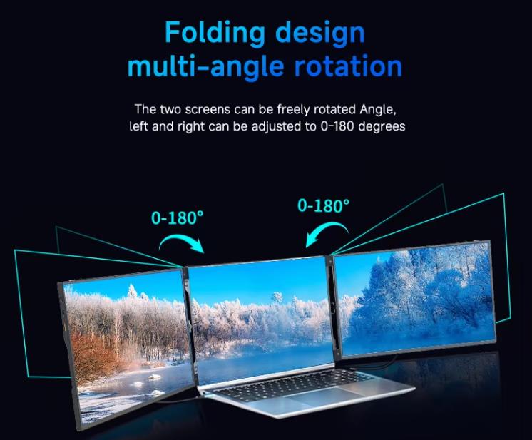 Portable folding screen